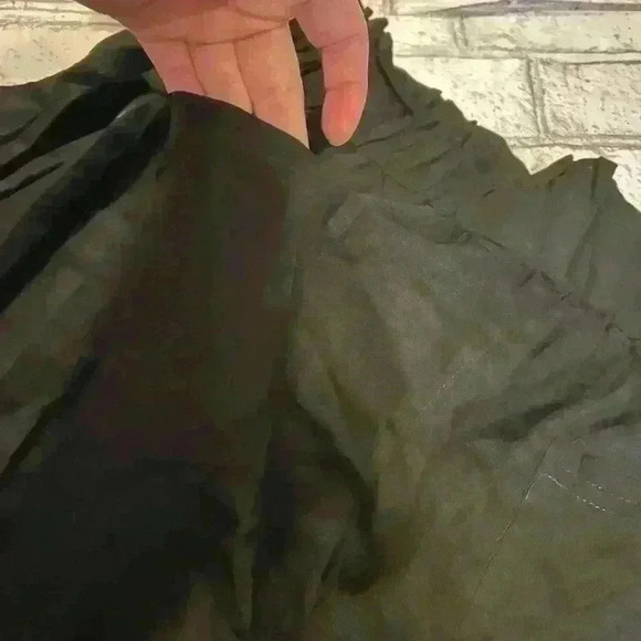 NWT women’s Helium London Black Elastic High Waist Crop Pants Size 3X - Picture 6 of 6